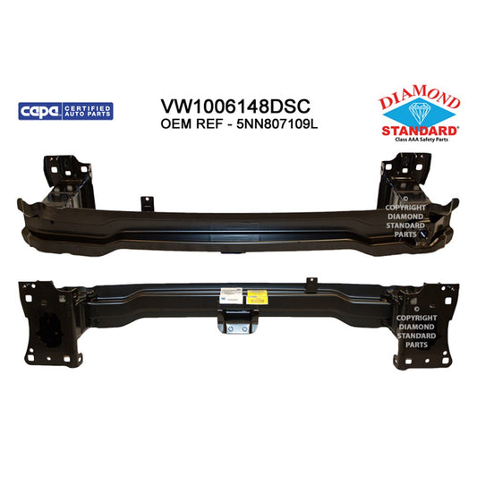 Front Bumper Impact Bar 2018-2024 Volkswagen Tiguan