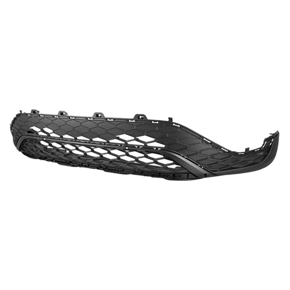Front Lower Spoiler [lower Bumper Cover Grille] Textured Black 2022-2024 Volkswagen Taos