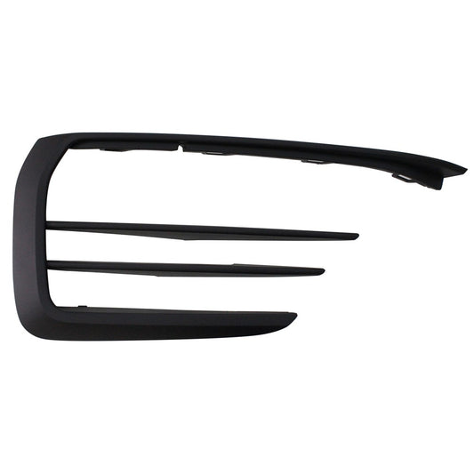 Front Left Front Driver Side Bumper Cover Grille [outer Molding In Front Of Lamp] Black 2018-2021 Volkswagen Gti