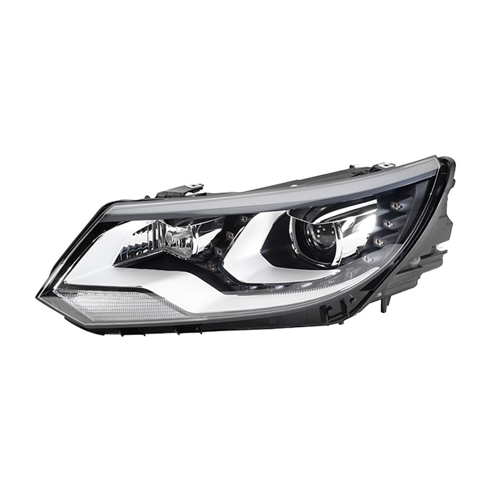 Front Left Driver Side Hid Headlight Lens And Housing 2012-2018 Volkswagen Tiguan, Tiguan Limited