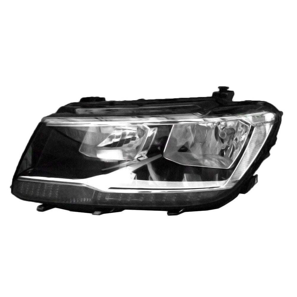 Front Left Driver Side Halogen Headlight Assembly 2018-2021 Volkswagen Tiguan