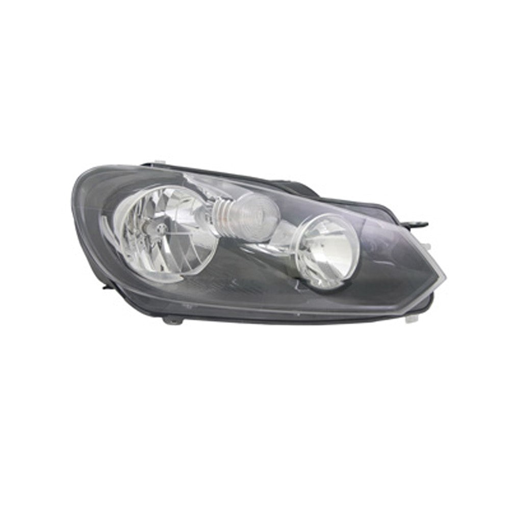 Front Right Passenger Side Halogen Headlight Assembly 2010-2014 Volkswagen Jetta