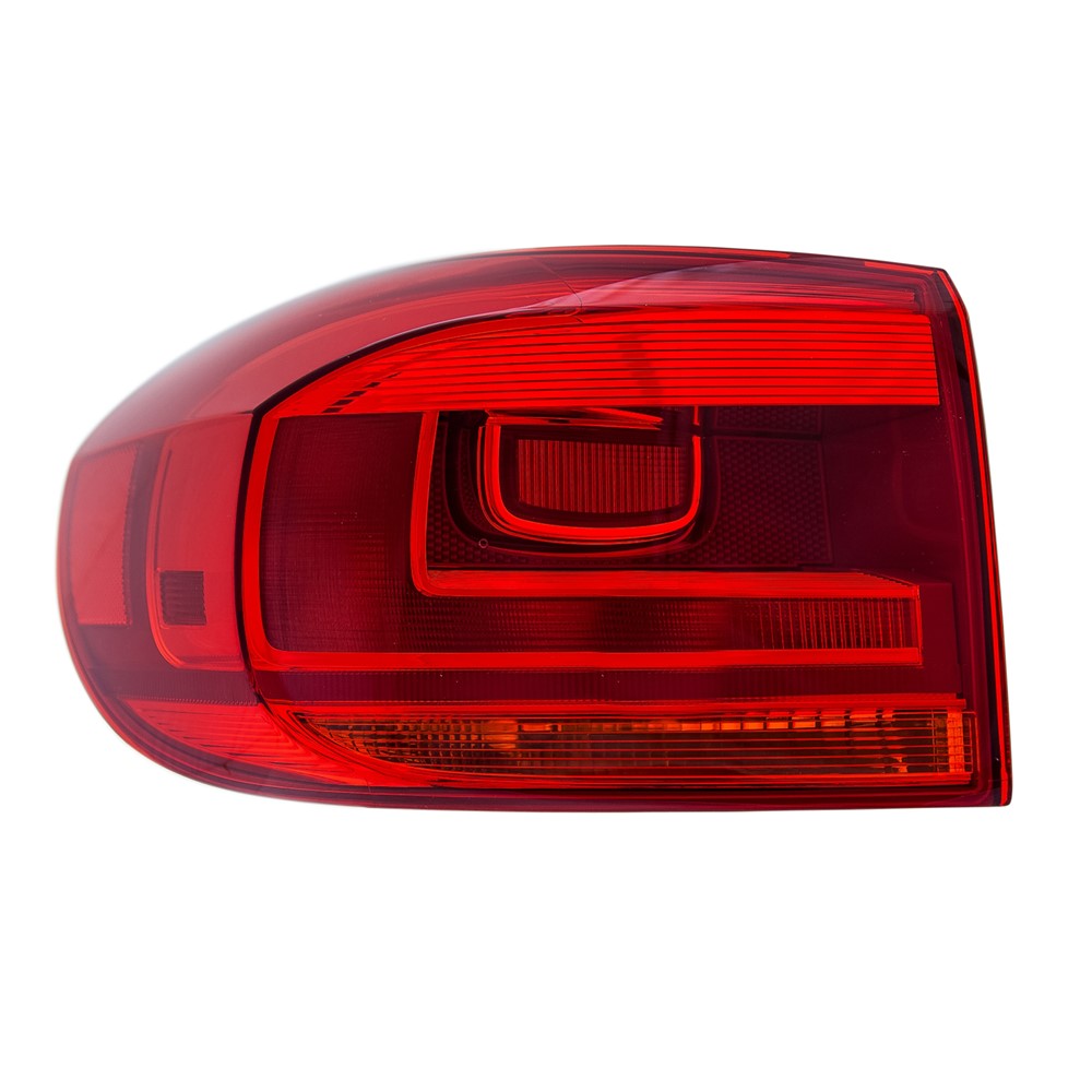 Rear Left Driver Side Outer Tail Light Assembly 2012-2018 Volkswagen Tiguan, Tiguan Limited