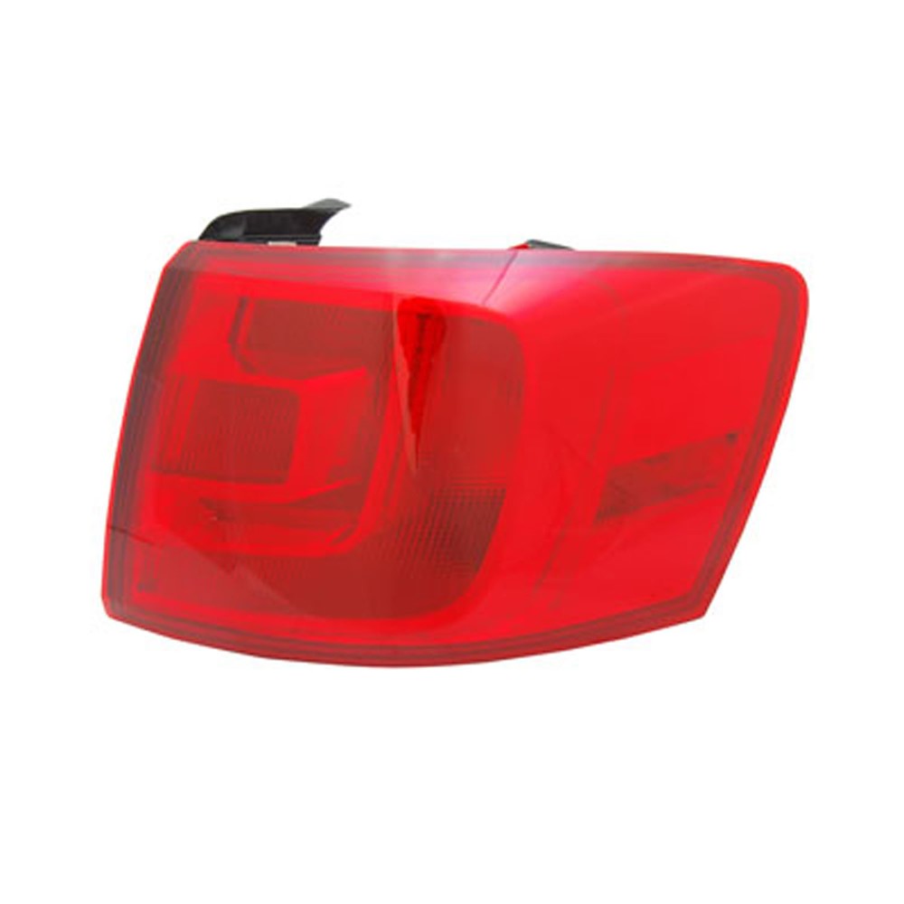 Rear Right Passenger Side Outer Tail Light Assembly 2011-2014 Volkswagen Jetta