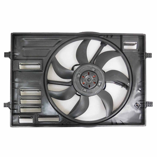 Radiator And Condenser Fan Assembly With One Big Fan 2015-2020 Volkswagen Golf, Golf Sportwagen, Gti, Golf Alltrack