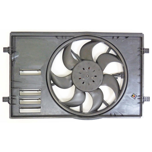 Radiator And Condenser Fan Assembly With One Big Fan 2019-2021 Volkswagen Golf, Golf Sportwagen, Jetta