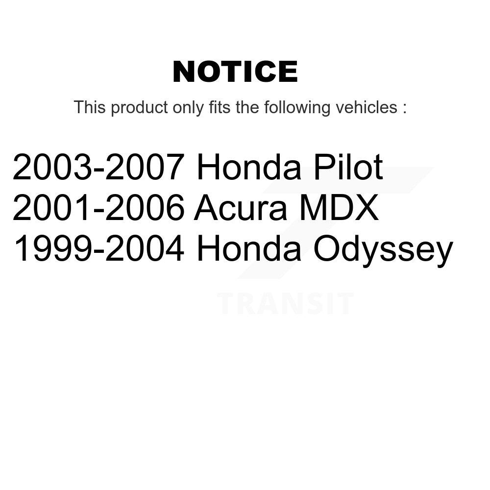 Brake Hydraulic Hose Front 12-H381261 For Honda Pilot Odyssey Acura MDX