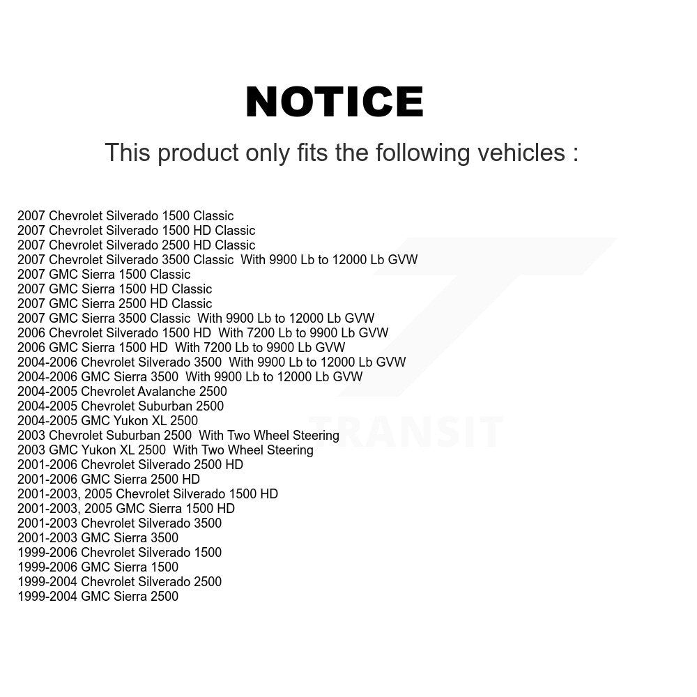 Brake Hydraulic Hose Rear Center 12-H381272 For Chevrolet GMC Silverado 1500 HD