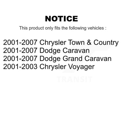 Brake Hydraulic Hose Front Right 12-H620135 For Dodge Grand Caravan Chrysler &