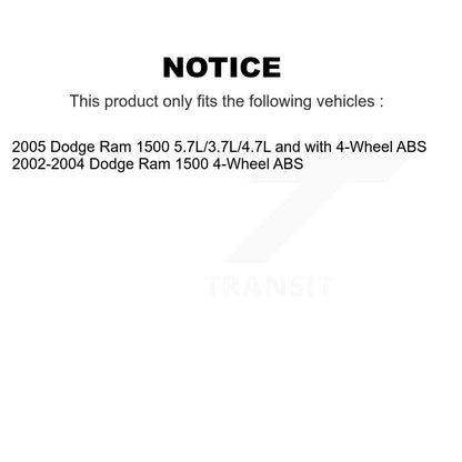 Brake Hydraulic Hose Front Right 12-H620181 For Dodge Ram 1500
