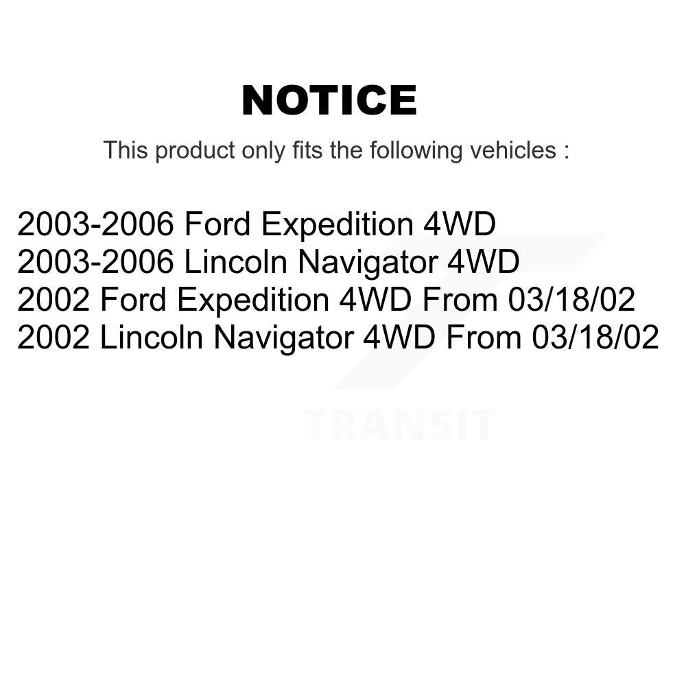 Brake Hydraulic Hose Front Right 12-H620325 For Ford Expedition Lincoln 4WD