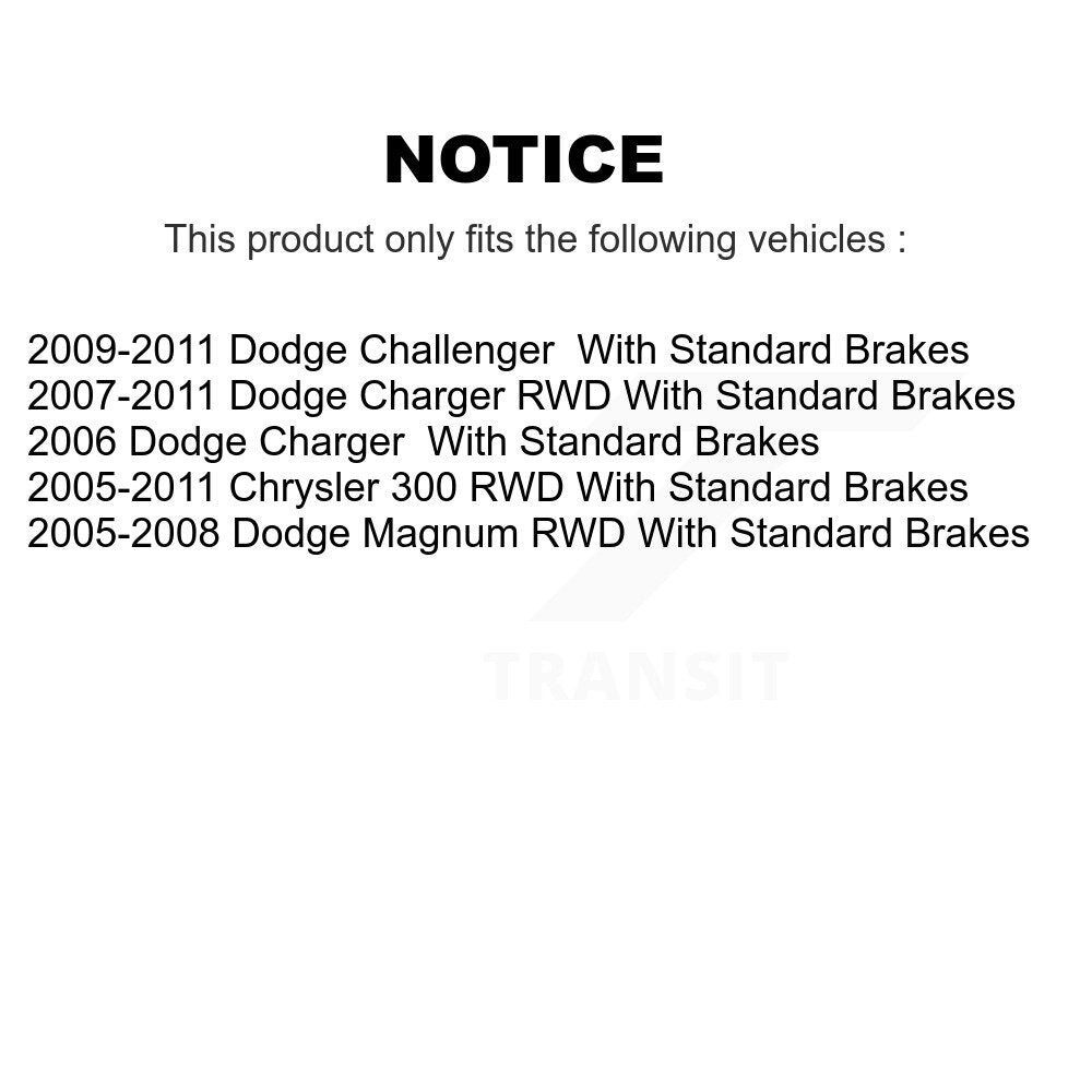 Brake Hydraulic Hose Front Left 12-H620565 For Dodge Chrysler 300 Charger Magnum