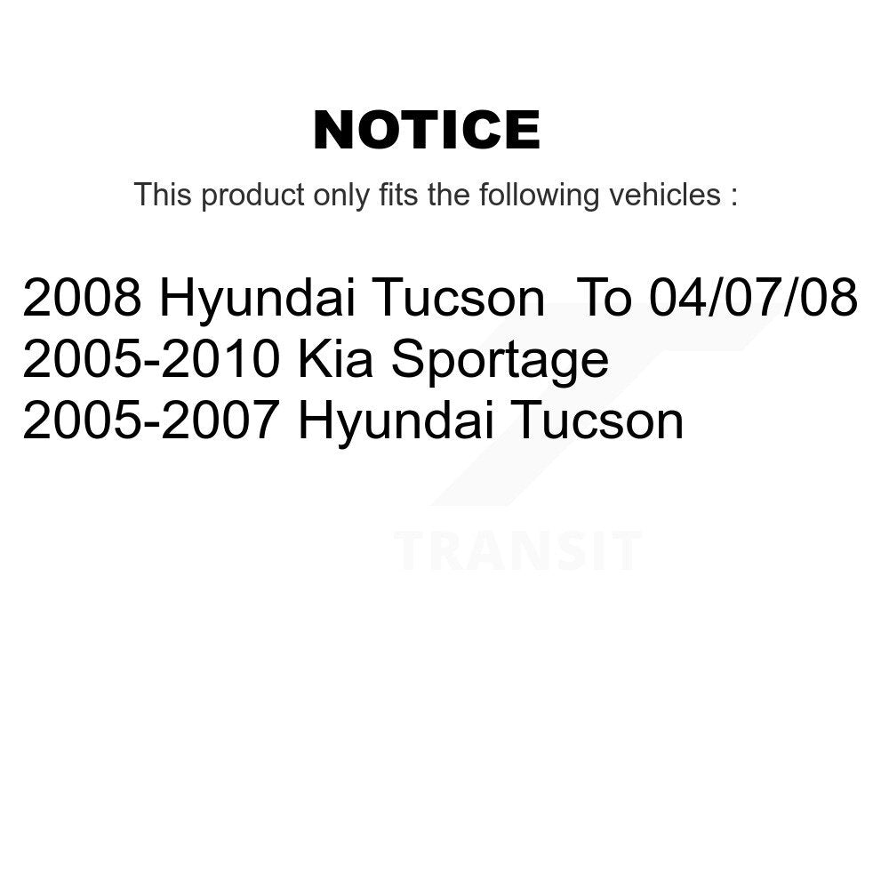 Brake Hydraulic Hose Front Right 12-H620599 For Hyundai Tucson Kia Sportage