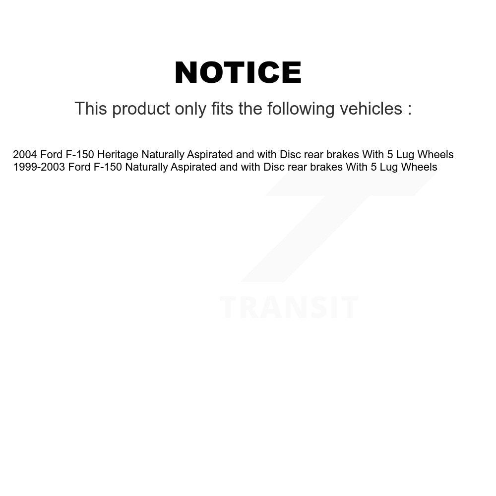 Brake Hydraulic Hose Rear Left 12-H620631 For Ford F-150 Heritage