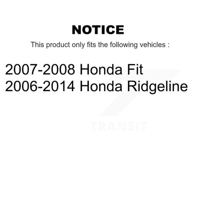 Brake Hydraulic Hose Rear 12-H620746 For Honda Ridgeline Fit