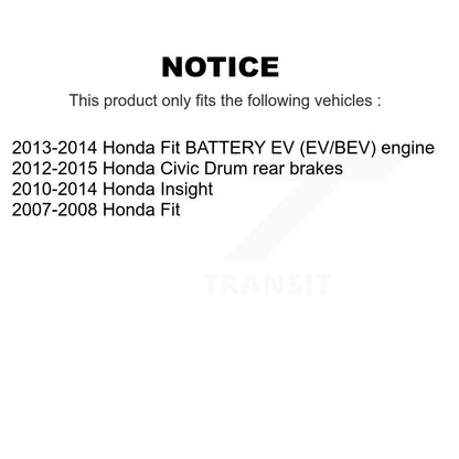 Brake Hydraulic Hose Rear 12-H620748 For Honda Civic Fit Insight