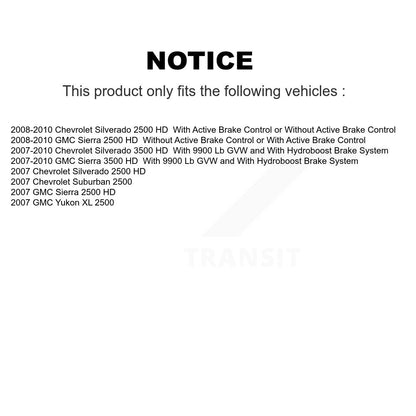 Brake Hydraulic Hose Rear Right 12-H620782 For Chevrolet GMC Sierra 2500 HD 3500