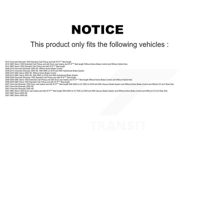 Brake Hydraulic Hose Rear Center 12-H620828 For Chevrolet GMC Silverado 1500 HD