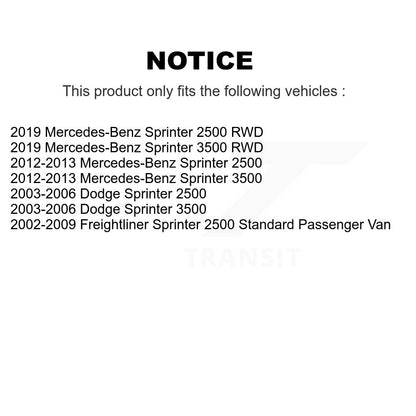 Brake Hydraulic Hose 12-H620903 For Mercedes-Benz Sprinter 2500 3500 Dodge