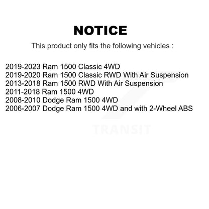 Brake Hydraulic Hose Front Right 12-H620936 For Ram 1500 Classic Dodge