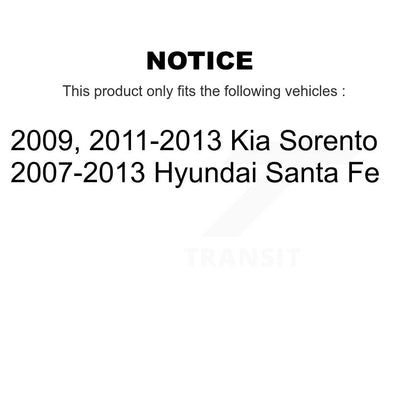 Brake Hydraulic Hose Rear Right 12-H620962 For Hyundai Santa Fe Kia Sorento