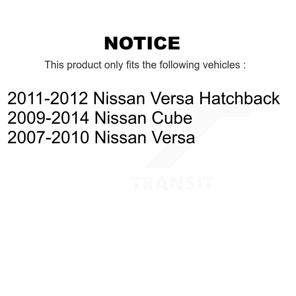 Brake Hydraulic Hose Front Right 12-H621116 For Nissan Versa Cube