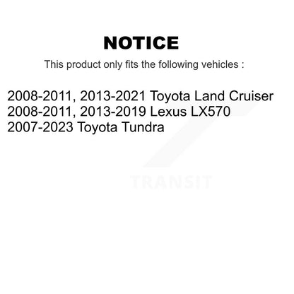 Brake Hydraulic Hose Rear Outer 12-H621125 For Toyota Tundra Lexus LX570 Land