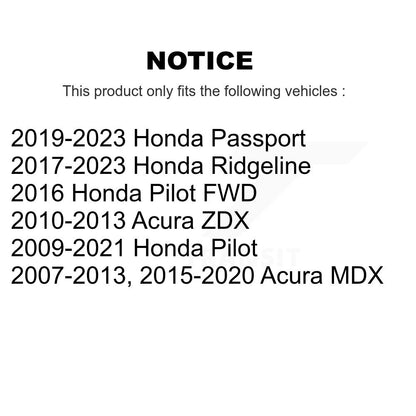 Brake Hydraulic Hose Front 12-H621151 For Honda Pilot Acura MDX Ridgeline ZDX
