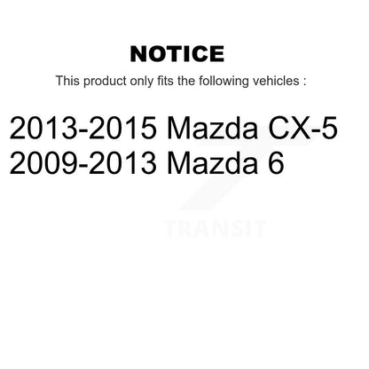 Brake Hydraulic Hose Rear 12-H621496 For Mazda CX-5 6
