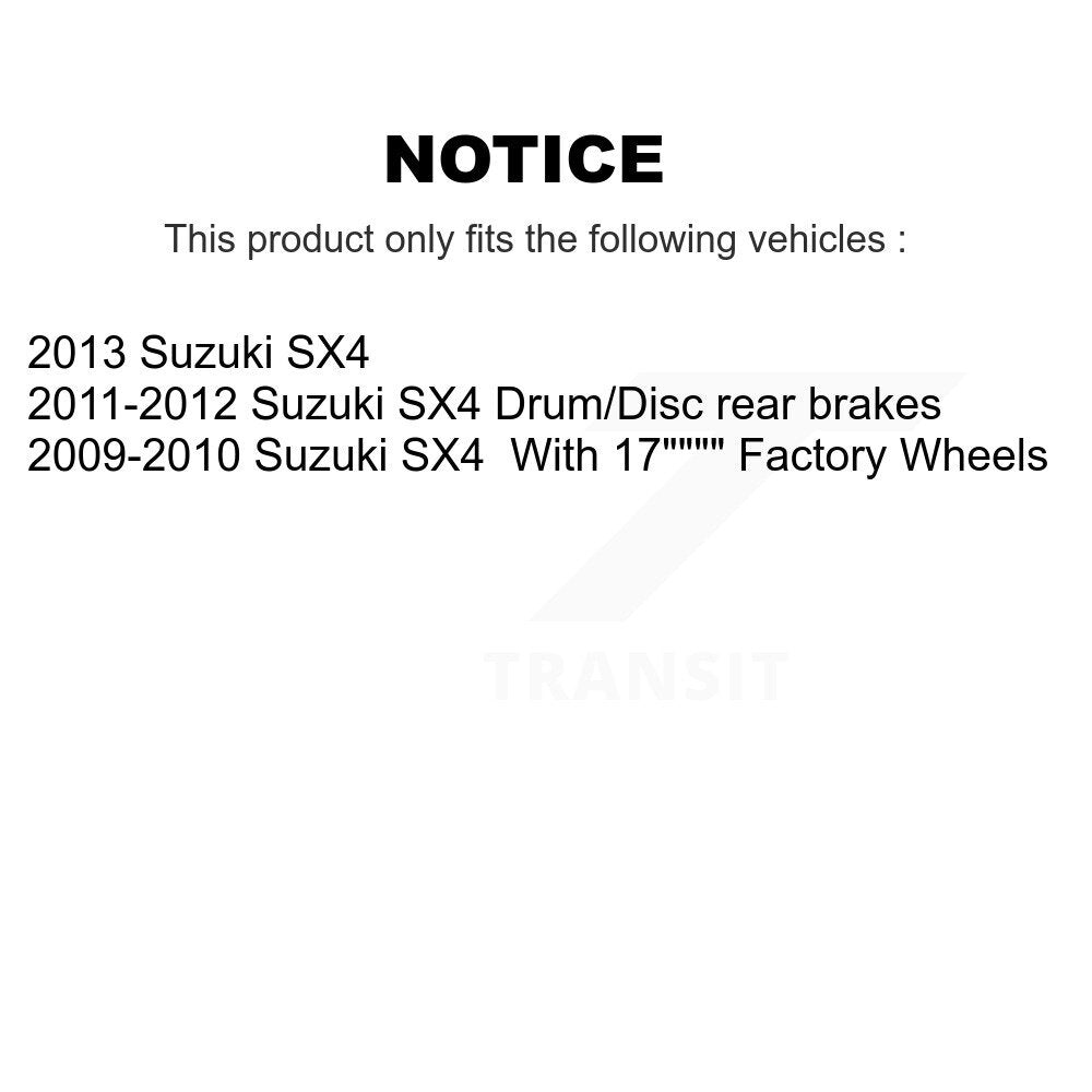 Brake Hydraulic Hose Rear 12-H621586 For Suzuki SX4