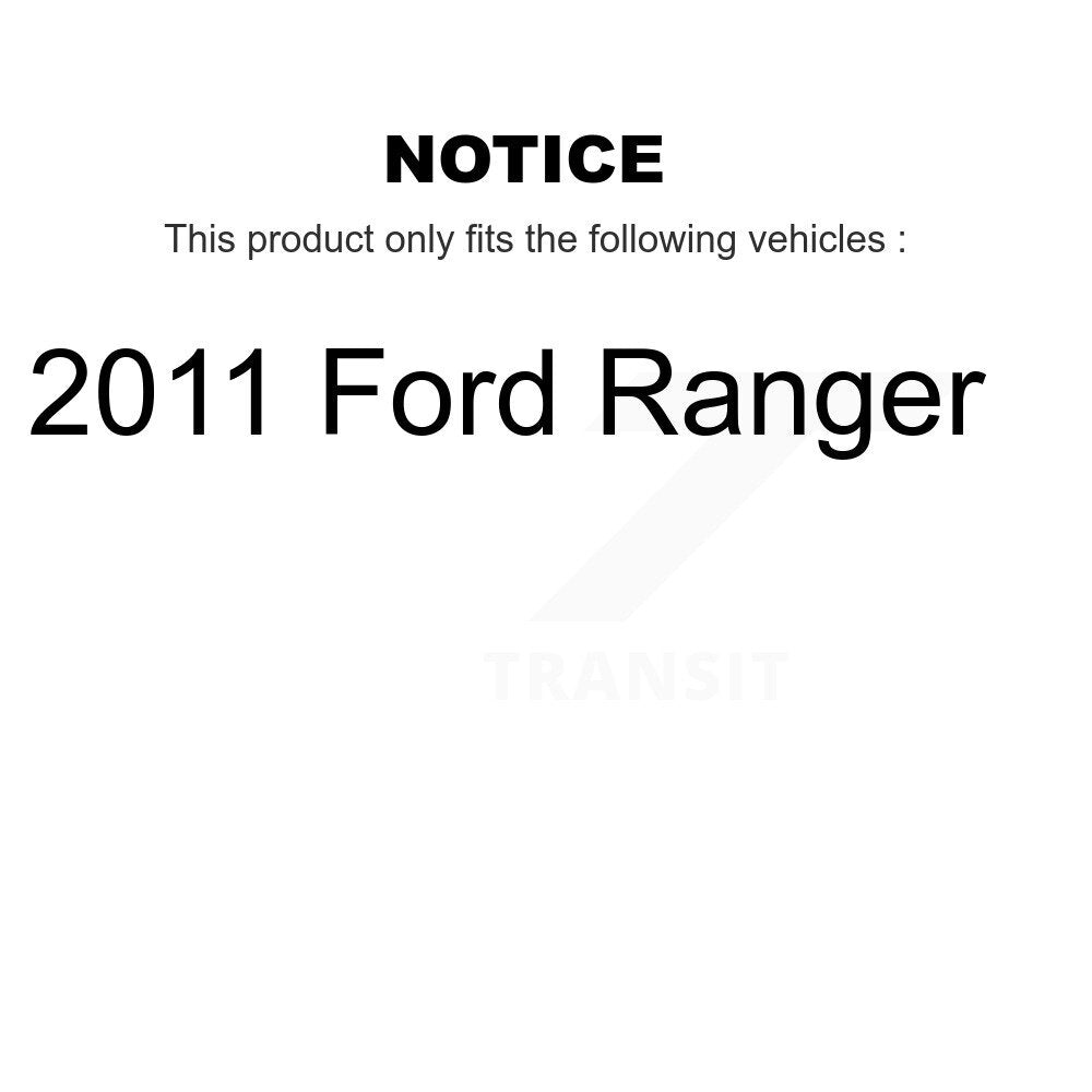 Brake Hydraulic Hose Rear Outer 12-H621604 For 2011 Ford Ranger