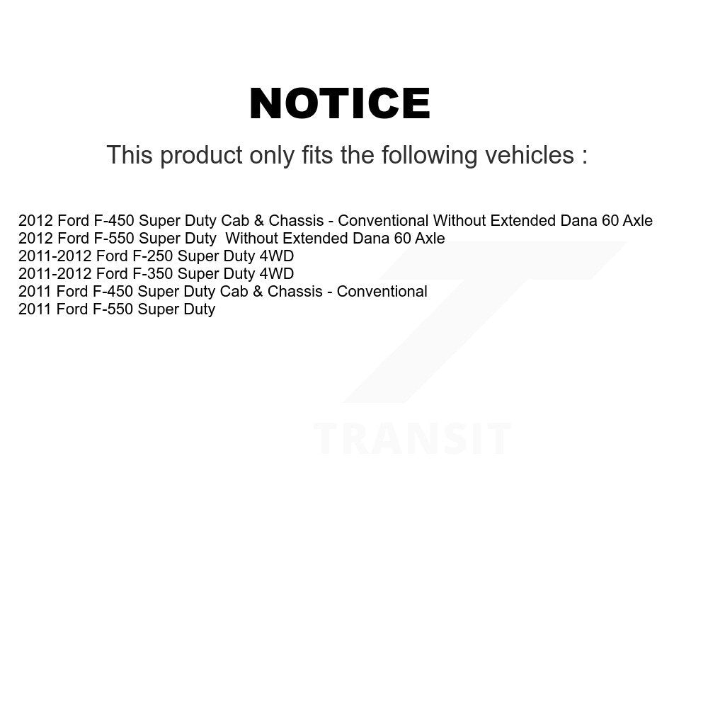 Brake Hydraulic Hose Front Left 12-H621605 For Ford F-350 Super Duty F-250 F-450