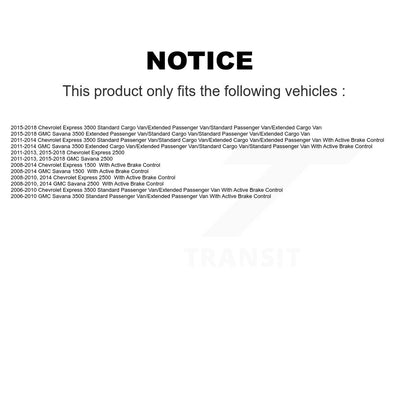 Brake Hydraulic Hose Rear Left 12-H621670 For GMC Chevrolet Savana 2500 3500