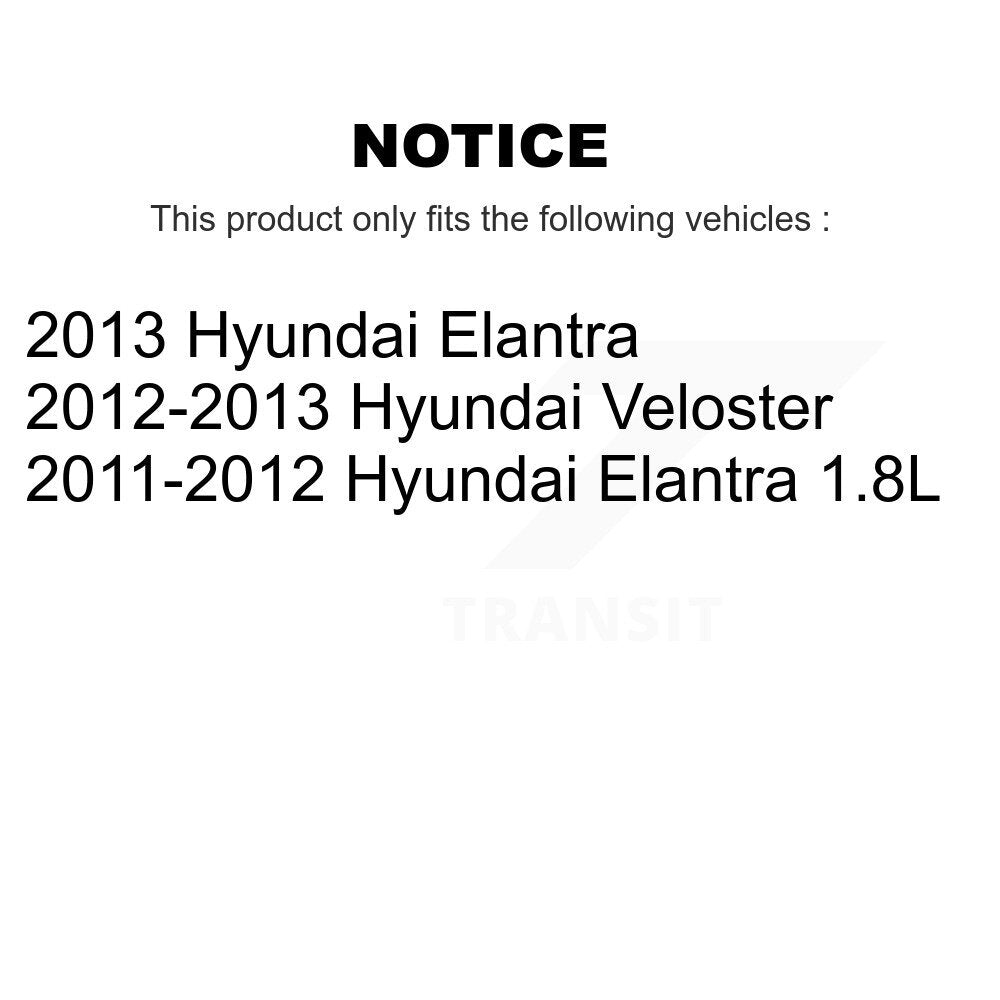 Brake Hydraulic Hose Front Left 12-H621774 For Hyundai Elantra Veloster