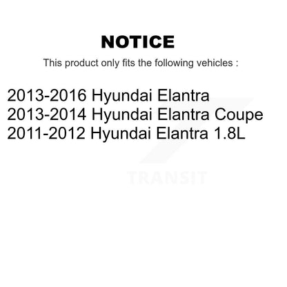 Brake Hydraulic Hose Rear Right 12-H621785 For Hyundai Elantra Coupe