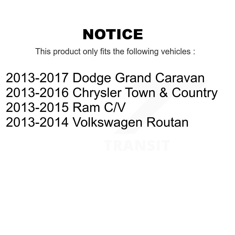 Brake Hydraulic Hose Front Right 12-H621984 For Dodge Grand Caravan Chrysler &