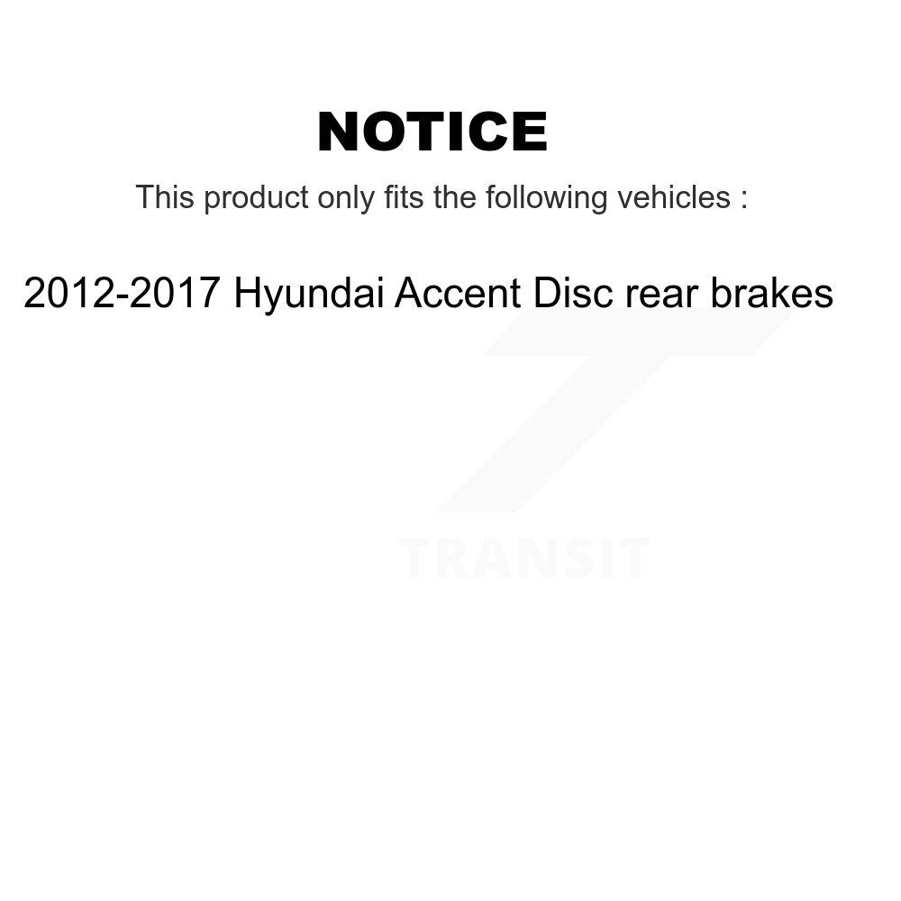 Brake Hydraulic Hose Rear Right Outer 12-H622009 For Hyundai Accent