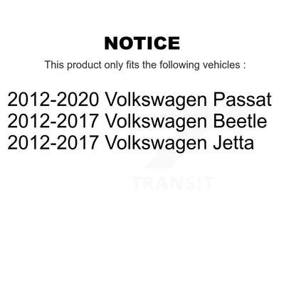 Brake Hydraulic Hose Front 12-H622017 For Volkswagen Jetta Passat Beetle
