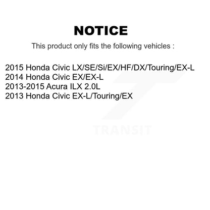 Brake Hydraulic Hose Front Right 12-H622060 For Honda Civic Acura ILX