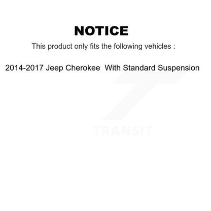 Brake Hydraulic Hose Front 12-H622406 For Jeep Cherokee With Standard Suspension