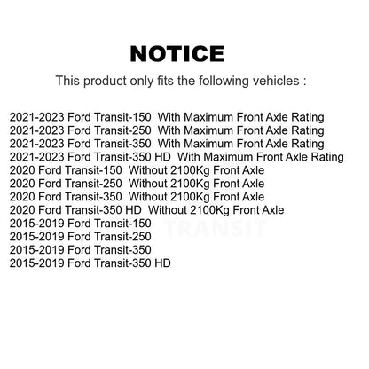 Brake Hydraulic Hose Front 12-H622444 For Ford Transit-250 Transit-150 HD