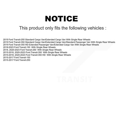 Brake Hydraulic Hose Rear 12-H622445 For Ford Transit-250 Transit-150 HD