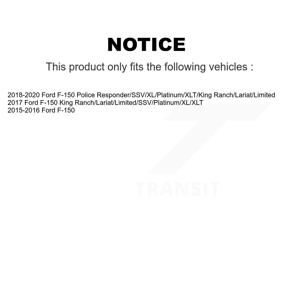 Brake Hydraulic Hose Front Right 12-H622472 For Ford F-150