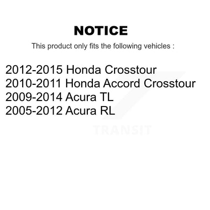 Parking Brake Hardware Kit Rear 13-H17452 For Acura TL Honda Accord Crosstour RL