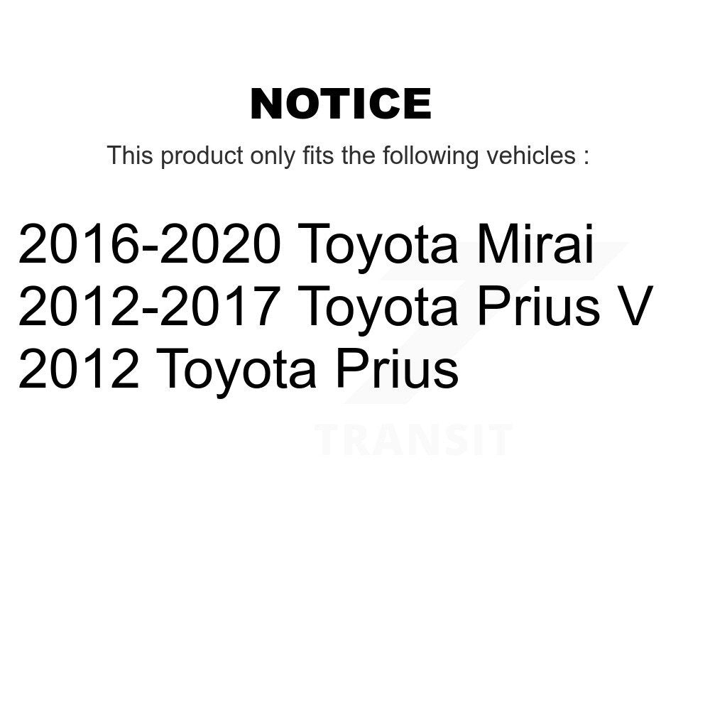 Parking Brake Hardware Kit Rear 13-H17469 For Toyota Prius V Mirai