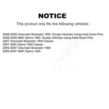 Drum Brake Hardware Kit Rear 13-H7338 For Chevrolet GMC Silverado 1500 Sierra