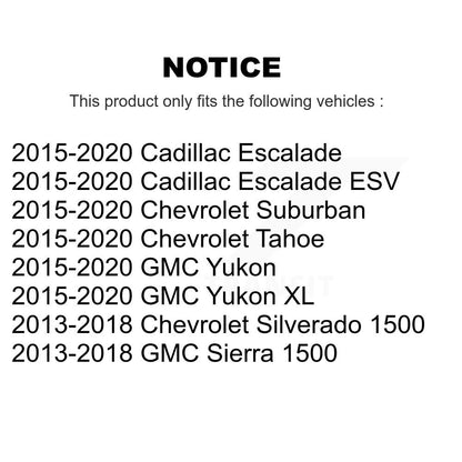Parking Brake Hardware Kit Rear 13-H7377 For GMC Chevrolet Sierra 1500 Silverado
