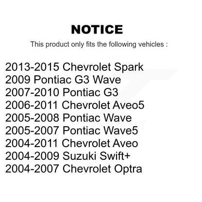 Drum Brake Wheel Cylinder Rear 14-WC370103 For Chevrolet Aveo Pontiac Aveo5 Wave