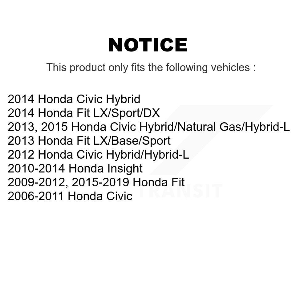 Drum Brake Wheel Cylinder Rear 14-WC370182 For Honda Civic Fit Insight