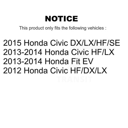 Drum Brake Wheel Cylinder Rear 14-WC370232 For Honda Civic Fit